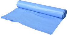 Affaldssække 550×1030mm 55µ blå, krt/20r